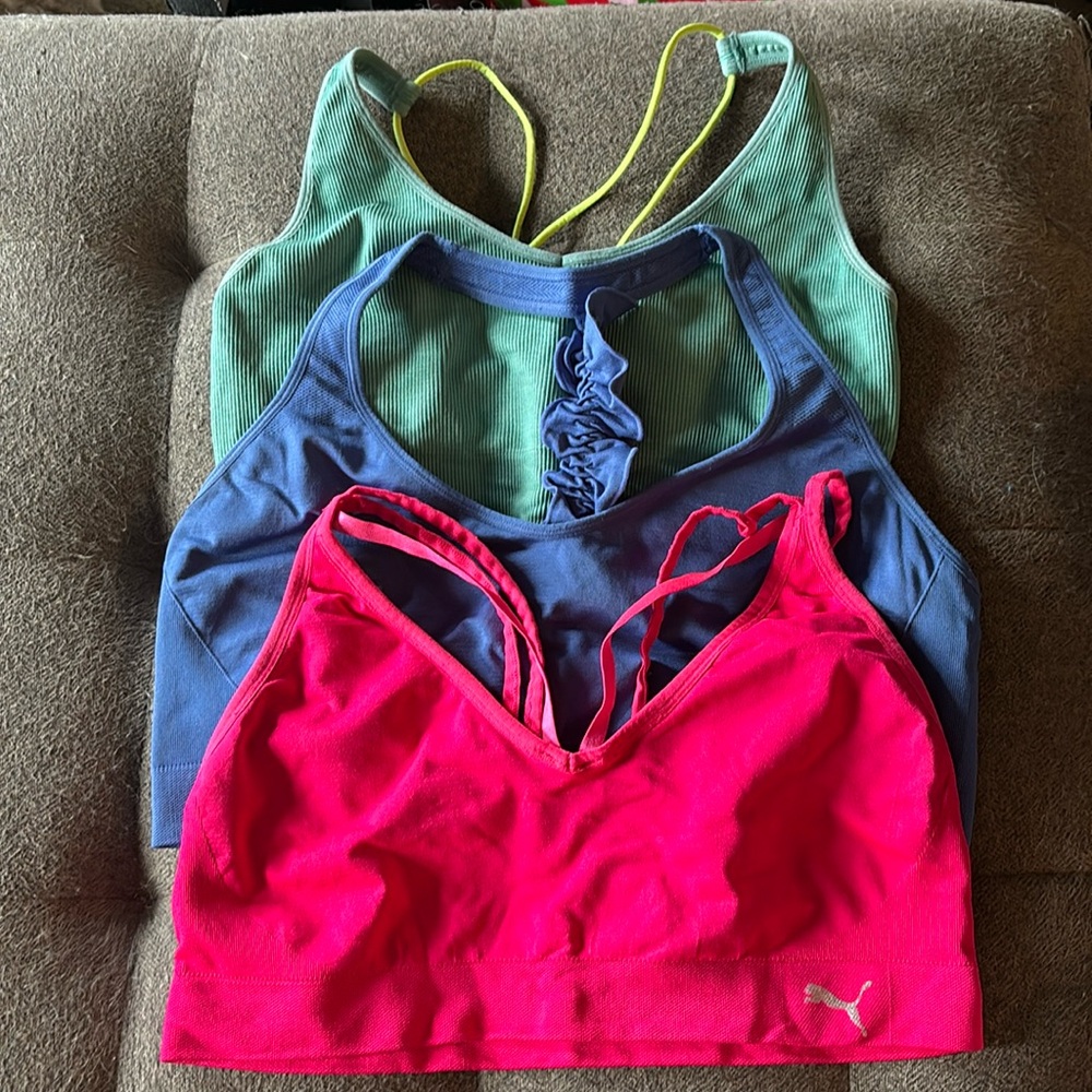 Lot of 3 PUMA Sports Bras